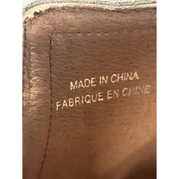 Jeffrey Campbell Cromwell Western Ankle Boots Beige Suede Square Toe Women's 11 - Picture 7 of 9